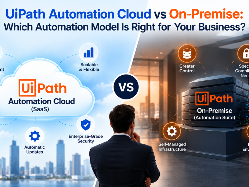 UiPath Automation Cloud vs On-Premise: Which Automation Model Is Right for Your Business?